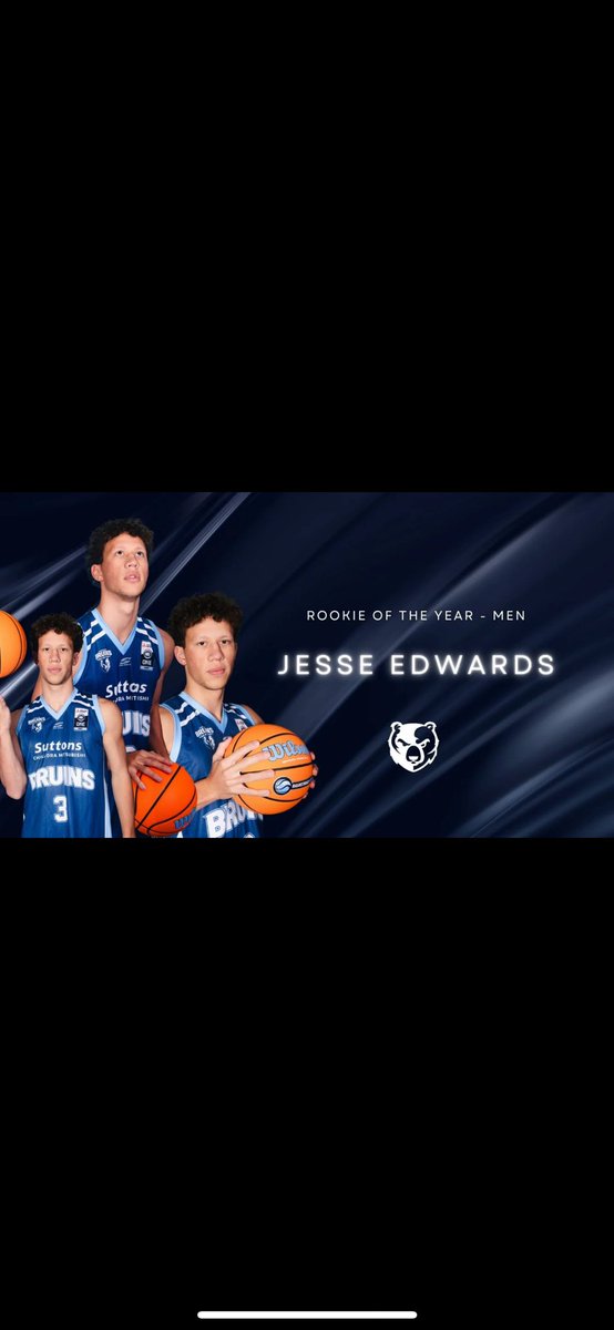 Jesse4Edwards's tweet photo. 2025 NBL1 Rookie of the Year, very grateful 🏀 https://t.co/G0XQeRzI0q