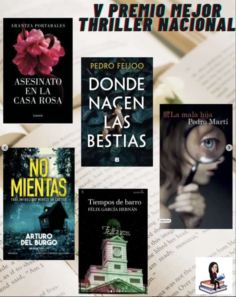 Félix García Hernán (@felixgarciahern) on Twitter photo ¡Qué ilusión! Mi novela "Tiempos de barro" está nominada al V Premio al mejor thriller nacional por el prestigiosísimo grupo de reseñistas <a href="/marta/">Martin A Krieger</a>.entre.libros . Y junto a nombres tan reputados como los de @arantzaportabales <a href="/pedrofeijoo/">Pedro Feijoo</a> @pmarti16 y <a href="/arturodelburgo/">Arturo del Burgo</a> Mil gracias. ¡Qué ilusión! Mi novela "Tiempos de barro" está nominada al V Premio al mejor thriller nacional por el prestigiosísimo grupo de reseñistas <a href="/marta/">Martin A Krieger</a>.entre.libros . Y junto a nombres tan reputados como los de @arantzaportabales <a href="/pedrofeijoo/">Pedro Feijoo</a> @pmarti16 y <a href="/arturodelburgo/">Arturo del Burgo</a> Mil gracias.