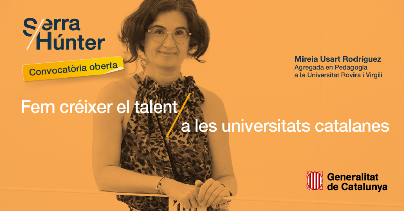 recercauniscat's tweet photo. Atenció, oberta la convocatòria del PlaSerraHúnter25 (2a crida)

Es busca professorat universitari qualificat i amb excel·lència internacional

27 Contractes de professorat agregat i lector

Destí: el sistema universitari català

Termini: fins al 27 d'octubre
