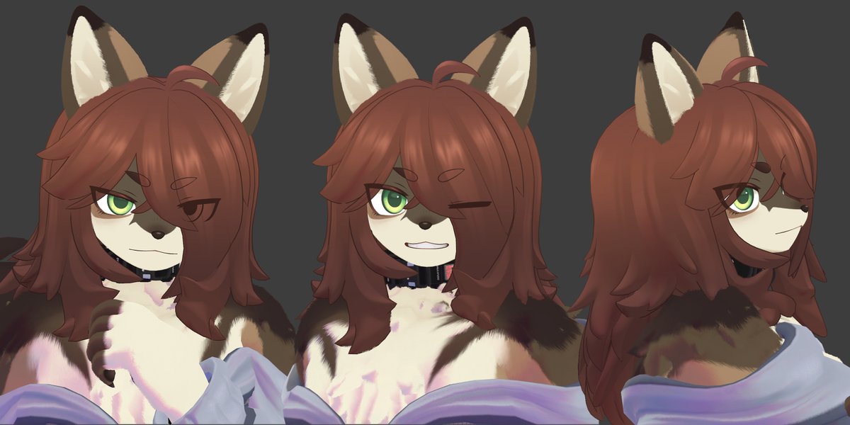_FREIL's tweet image. 3D Commission Work
&apos;Head &amp;amp; Hair&apos; For Rory (@RoryStarr_)