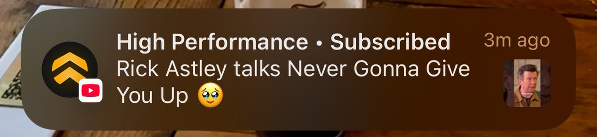 Maybe, just maybe, they've extracted all the High Performance juices from the High Performance fruit...