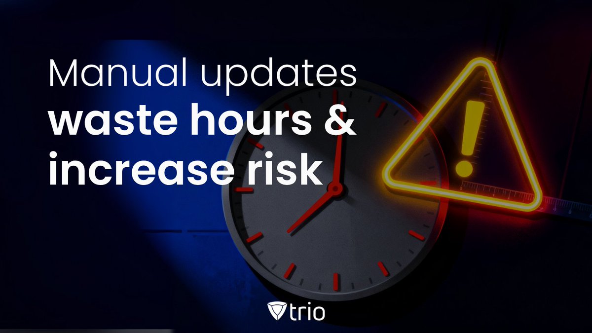 triosoftinc's tweet image. Manual updates = wasted hours + risky gaps.

Trio automates patching &amp;amp; monitoring across all devices → always compliant, less risk, more productivity. 

Free demo in comments. 

#MDM #CyberSecurity #SMBTech