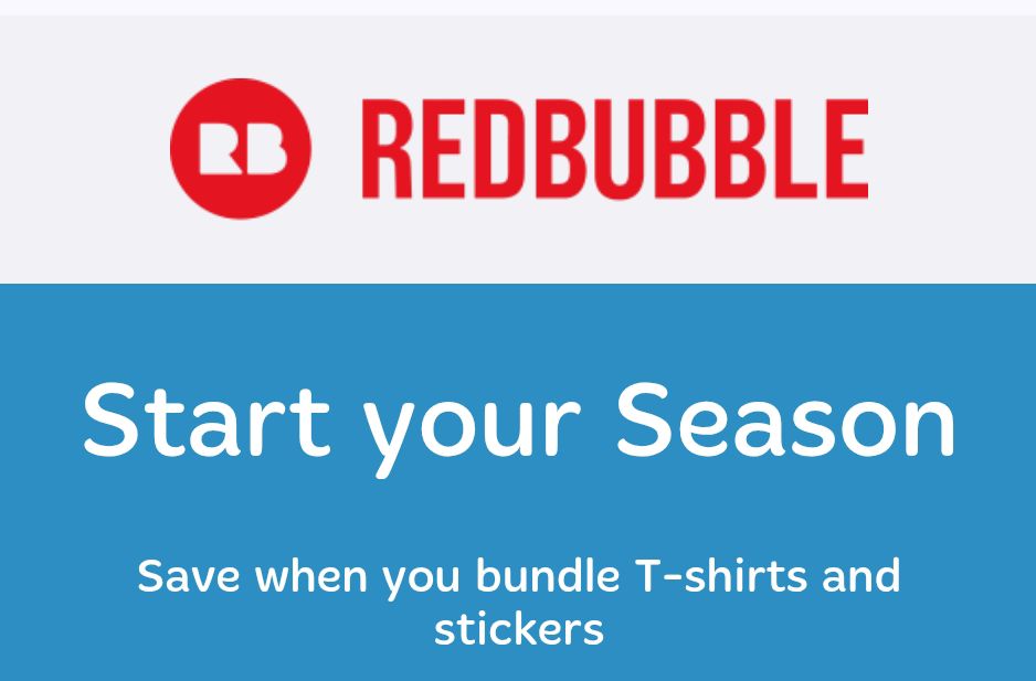 Bundle &amp; save up to 40% on stickers and up to 15% on t-shirts!

TizianaDF.redbubble.com
