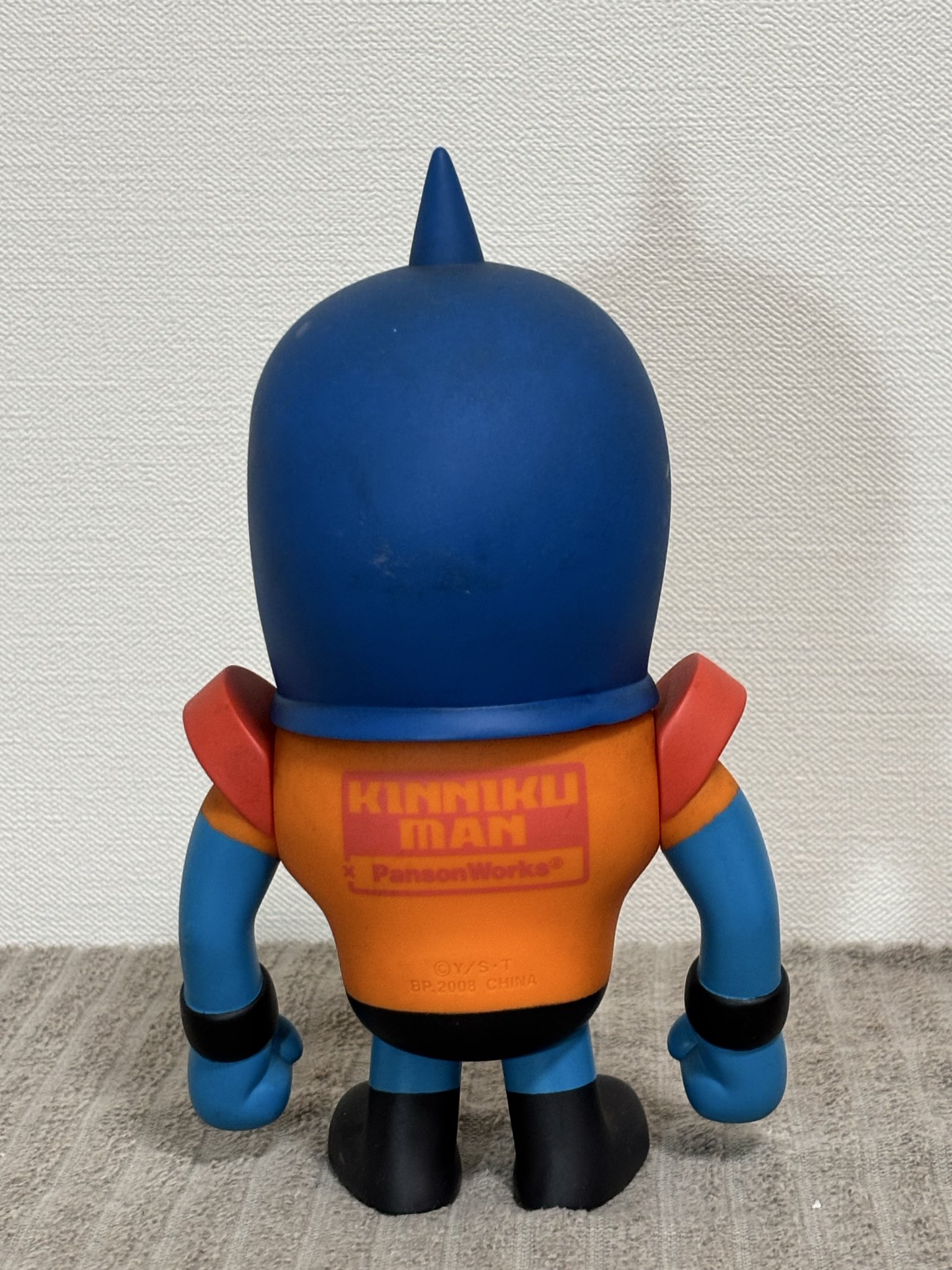 パンソンワークスキン肉マン DXソフビロビンマスクとPW 8個とオマケ