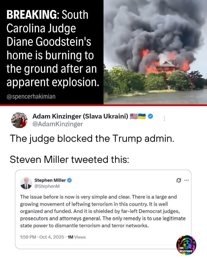 rydercc64's tweet image. Coincidence ( I think not) 
All HELL HAS BROKE LOSE.
Nobody is safe, that says or does anything to stop _:  The Orange fake President.