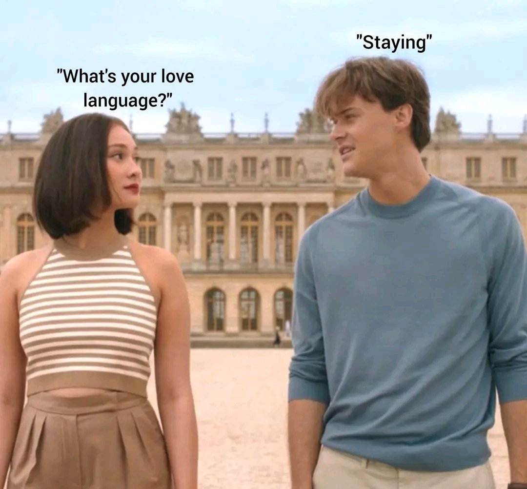 Staying is my love language 🎀