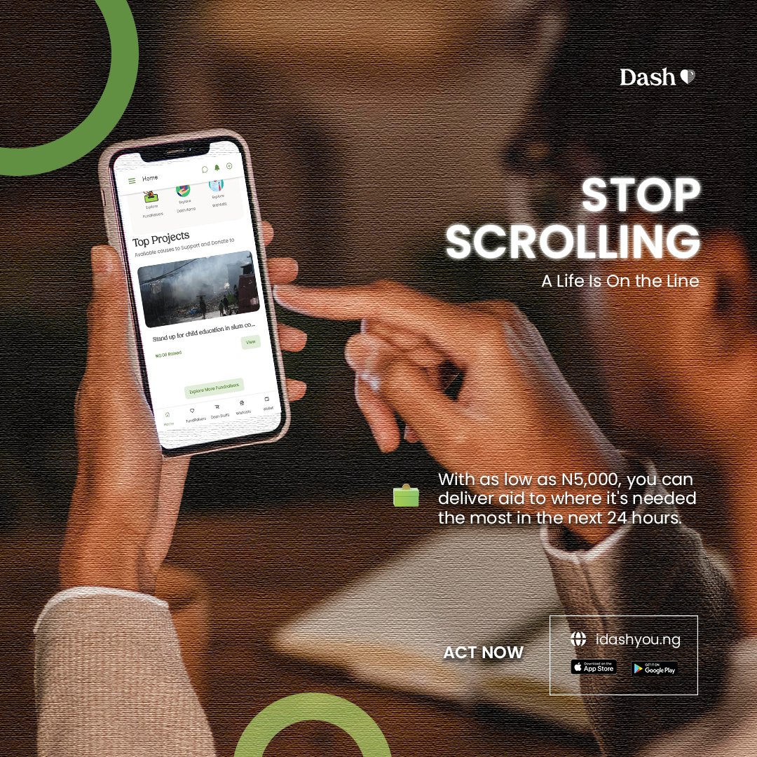 idashyou_'s tweet photo. You've had enough scrolling today 😩🫵🫵🫵

You can take a pause and donate to help a life in need on our platform.

Click the link in our bio to get started.

#dash #give #idashyou #help #giving #donation #love #fundraising https://t.co/jDmATtQVaM