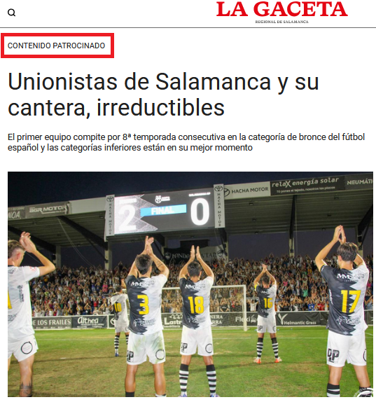 Que alguien explique en qué ayuda en estos momentos al club pagar las 4 perras que nos quedan a un panfleto para que saque esto.

A los socios no nos tenéis que convencer de nada, lo único que hay que hacer es dejar trabajar a cada uno en la parcela en la que se le ha contratado.