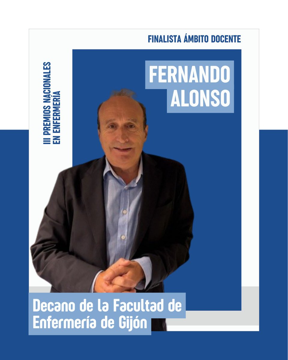 ▪ Fernando Alonso - Decano de la Facultad de Enfermería de Gijón