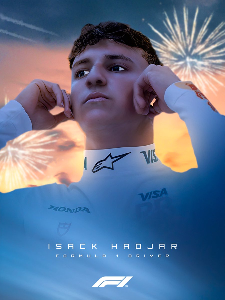 Isack Hadjar - Formula 1 Driver Poster

#Formula1 #isackhadjar