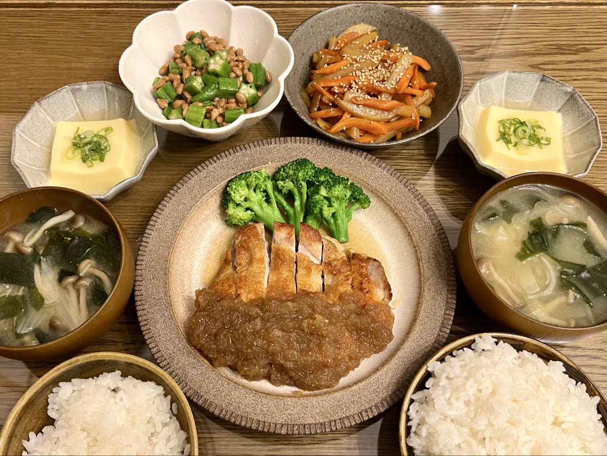 pyokotama's tweet photo. 夜ご飯 https://t.co/qut3dR0ds4