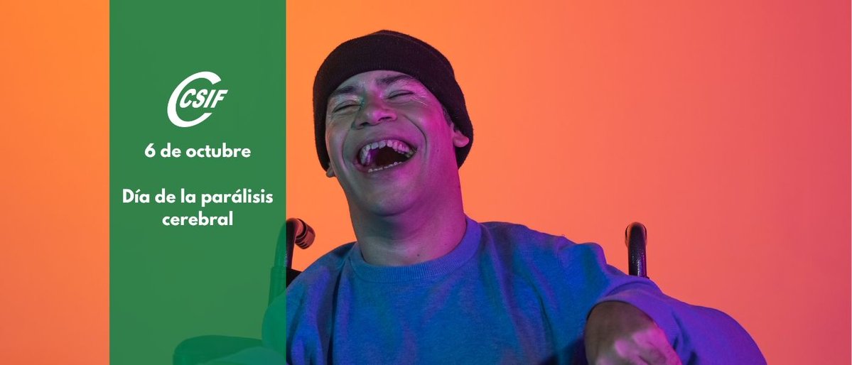 CSIFCLM's tweet image. 💚 Hoy, Día Mundial de la Parálisis Cerebral, desde CSIF mostramos todo nuestro apoyo y reconocimiento a las personas con parálisis cerebral, a sus familias y a los profesionales que trabajan cada día por su bienestar y autonomía.

🤝 Reivindicamos una sociedad inclusiva,…
