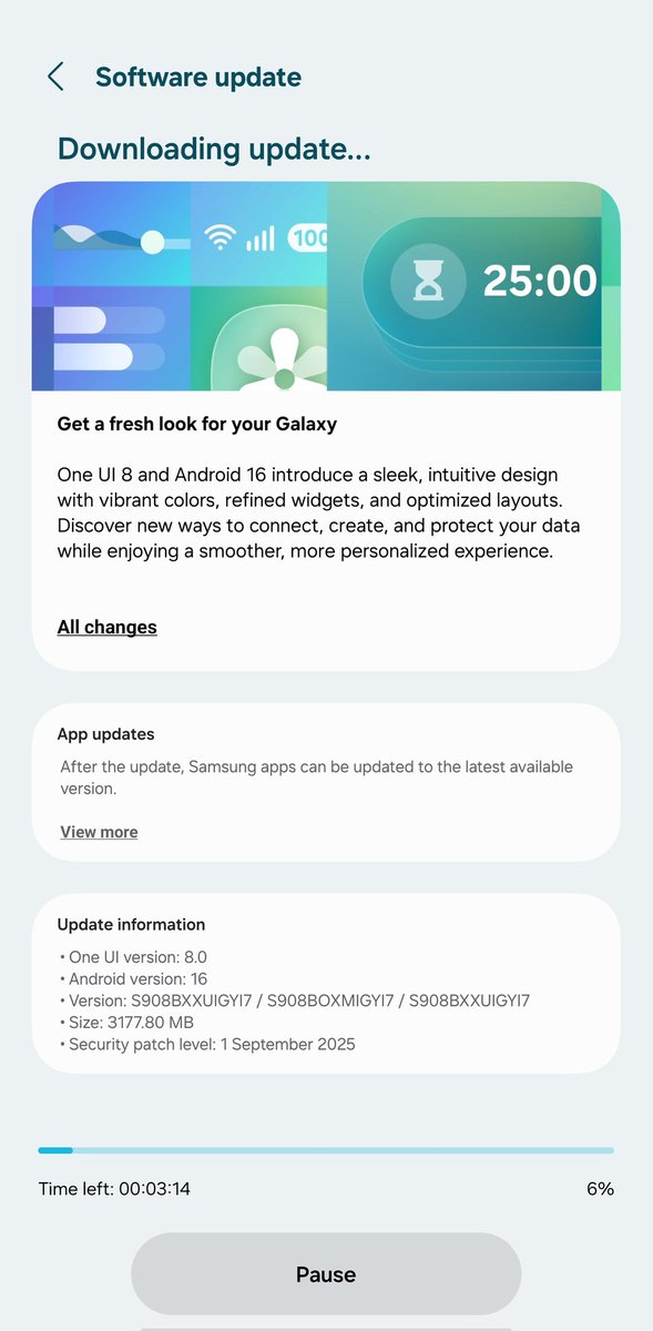 PattenKayleigh's tweet photo. Didn't expect to have the #SamsungUI8Update today! 😍👏🏻✨️ x

I know it would have begun rolling out, but it's a nice surprise how quickly! 😍😁 x https://t.co/J5BwgX0PfV