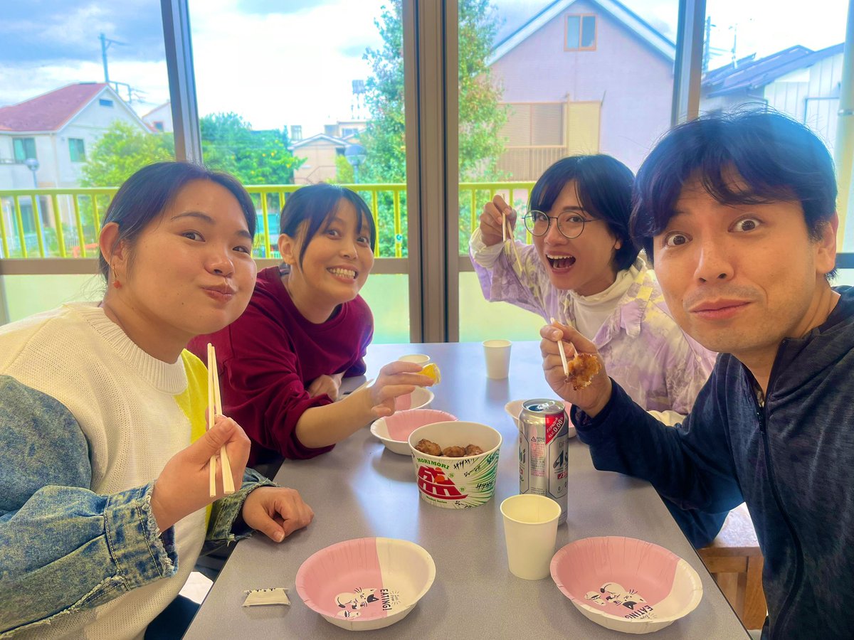 イマノカゲキの通常レッスン再開！
写真は宴会にしか見えませんが笑

TikTokも再開しましたのでお時間ありましたら覗いてやってください😊
vt.tiktok.com/ZSUd4nAuk/