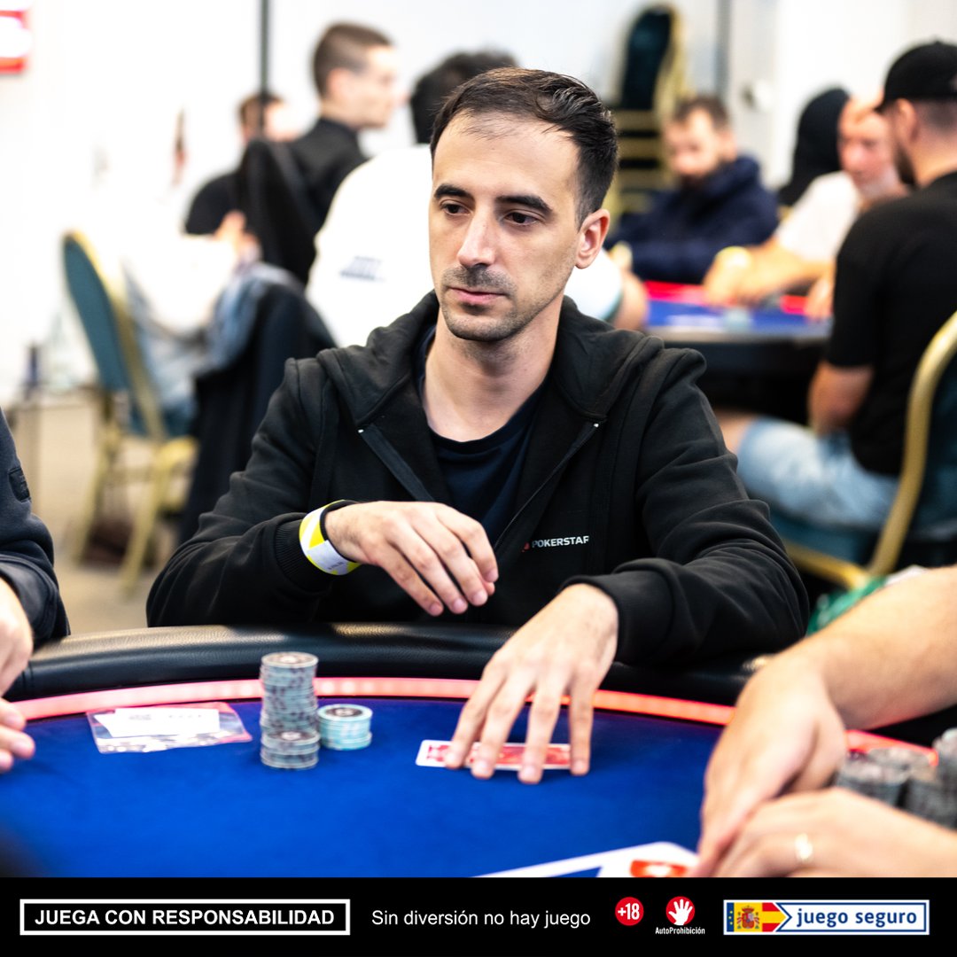 PokerStarsSpain's tweet photo. ¡Ana Márquez, Gerard Carbó e Ivan Furniet se cuelan en el día 4 del ME del #PSOpen Malta! 💥
¡Los 3 españoles 🇪🇸 estarán entre los 14 supervivientes, con un premio asegurado de 20.700 € y luchando por 423.700 € más la ♠️ de campeón!
¡VAMOSSS! 🚀 https://t.co/YGzakCsLX7