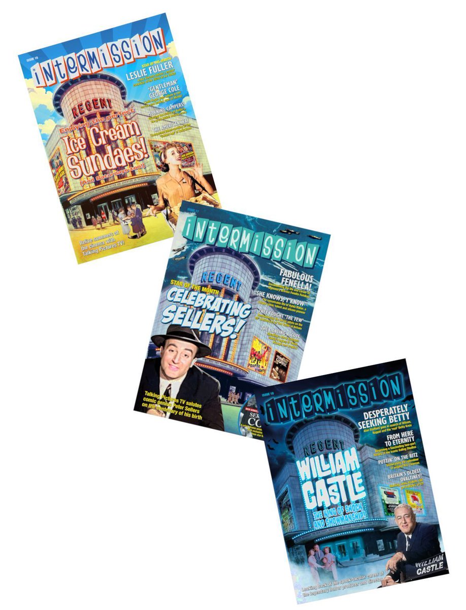 A special limited offer: take a look at the magazine they're all talking about! 
The #TPTV 'proper' mag, perfect for all supporters of film and TV history, INTERMISSION Magazine: Take issues 16, 17 &amp; 18 for £15! Every issue packed with nostalgia! buff.ly/GUhXihQ