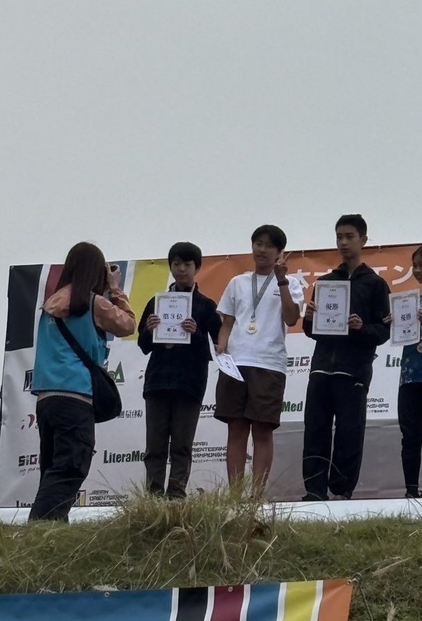556IK's tweet photo. 《全日本ミドル》
以下入賞者です
 M20Eクラス
 🥈畑田 

 M18Aクラス
 🥉右田

 M15Aクラス
 🥈星野 https://t.co/RyktwswZkR