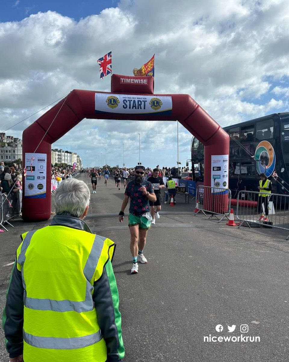There was a warm welcome for all at the finish line of the @hastingshalfmarathon yesterday. 13.1 miles of sunshine set the runners off and the gleam off those incredible brasses was something else. 

We are renaming #medalmonday to #brassmonday

Come on runners, shaka ya brass!