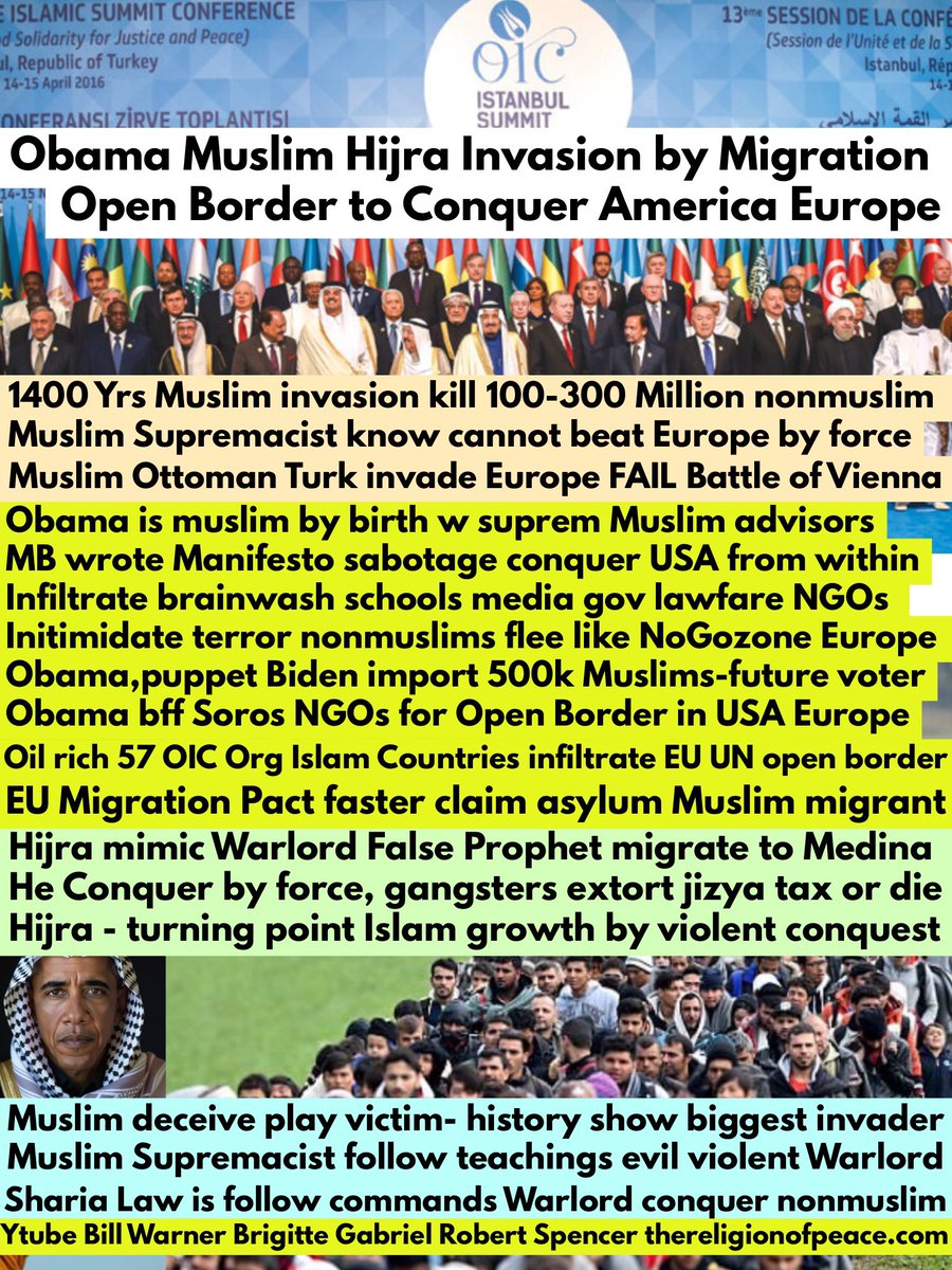 jazzytrump2028's tweet image. How does world forget 1400 years Islamic invasions on nonmuslims. Muslims supremacist follow teachings of evil warlord. Supremacist always try take over