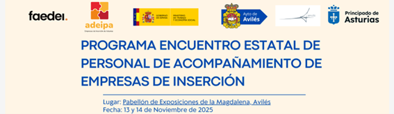 ¡Seminario Estatal de Acompañamiento 2025!
Este año tendrá lugar en el Pabellón de Exposiciones de la Magdalena, Avilés, los días 13 y 14 de noviembre
lnkd.in/dwgv8ngN
Formulario de registro: lnkd.in/dpDF-7-N
¡El 17 de octubre cierra el plazo de inscripción!
<a href="/faedei/">FAEDEI</a>