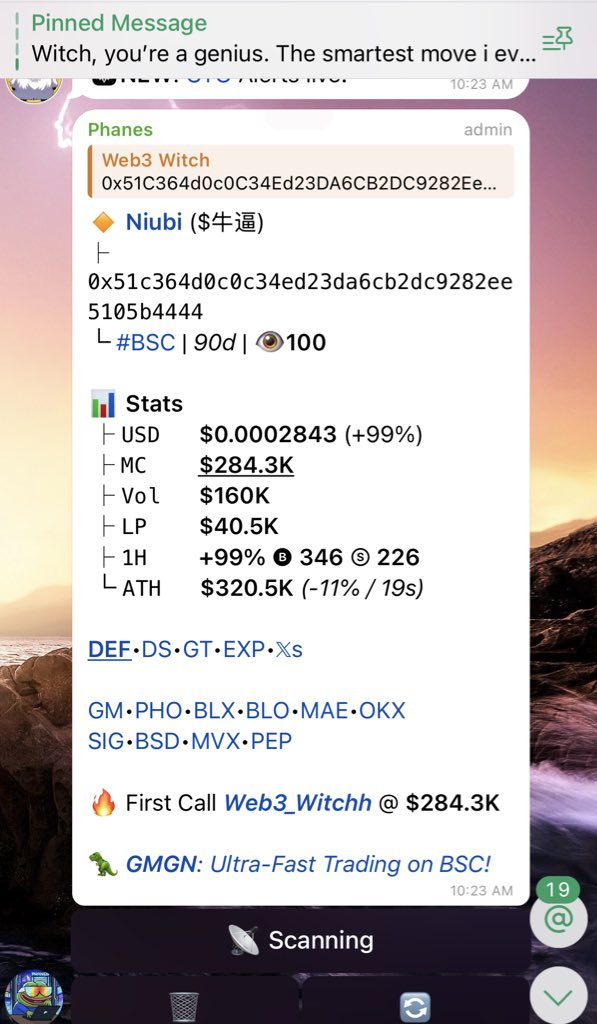 Web3_Witchh's tweet image. New CA Drop 💥
CA: 0x51c364d0c0c34ed23da6cb2dc9282ee5105b4444
Early entries always pay off, don’t fade it.
Real-time alpha lives in my TG — we catch them before they trend.
👉 t.me/Web3_Witchh

#Solana #helevier #memecoin #Crypto #Altcoins #LoveIslandUK #Trading #zeudiners