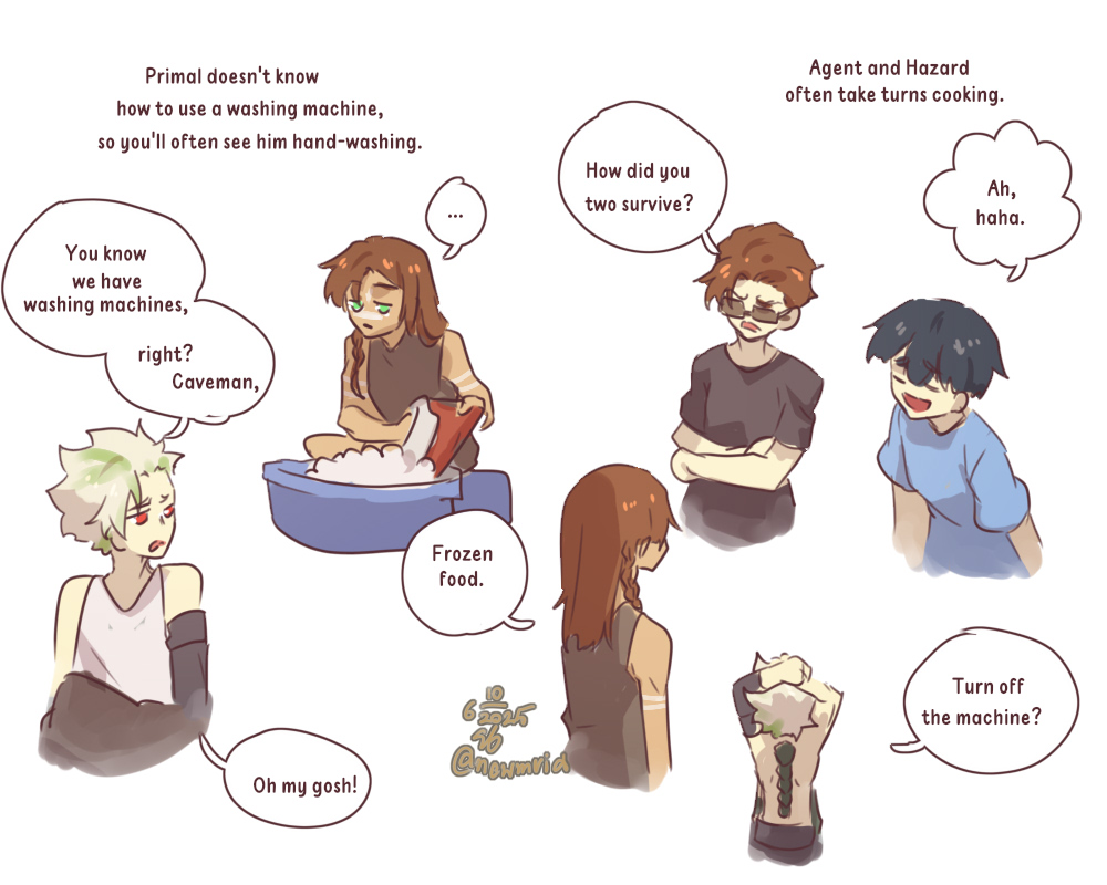 newmria's tweet image. It's weird how I want Vic & Mitsi to be siblings, people understand that I want them to fuck, do these people even have brains? whatever, dogs are just barking,
HC/ mercenaries and housemates. #alanbecker #alanbeckerfanart #AnimationvsMinecraft #animationvsanimator #mercenaries