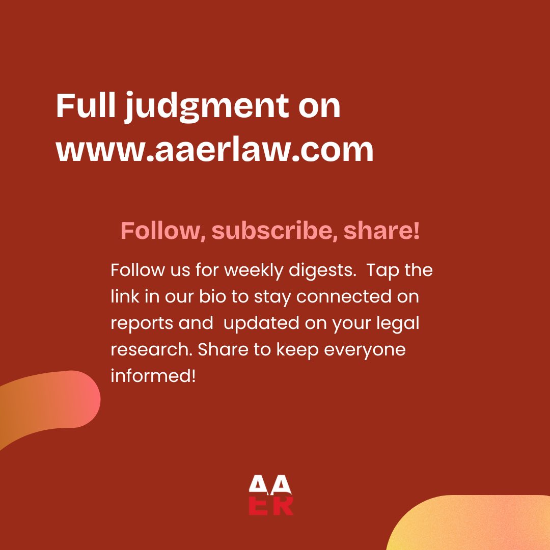 aaerlaw's tweet photo. LEGAL NUGGET
A Judicial Commission of Inquiry is not a Court of Competent Jurisdiction.
While their findings can be influential, they don’t have the same legal standing as a court decision.
Subscribe today and start your legal journey with us! 🚀 https://t.co/WKIDvxsZbn
