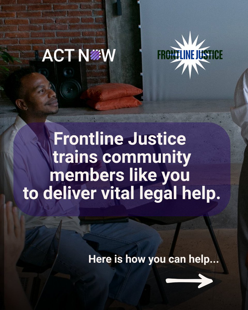 ACTNOWFORUS's tweet image. Partnership builds power.

When groups unite, families gain housing help, legal guidance, and stability.

Watch the webinar to see how collaboration lasts. 

youtu.be/3t73vLFcJEo?si…

#ACTNOW #FrontlineJustice #JusticeGap  #JusticeWorkers @CoppleJame26823