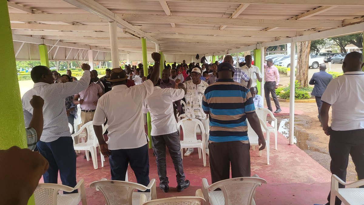 UASU_JKUAT's tweet photo. UASU/KUSU STRIKE - Day 20

It is unacceptable that the government continues to drag its feet on resolving the university workers’ strike. This deliberate delay is a betrayal of duty—and it must end now.
@WilliamsRuto, @NAssemblyKE, @JohnMbadiN, @HonJuliusMigos, @HonWetangula https://t.co/6ueQKVG5Tl