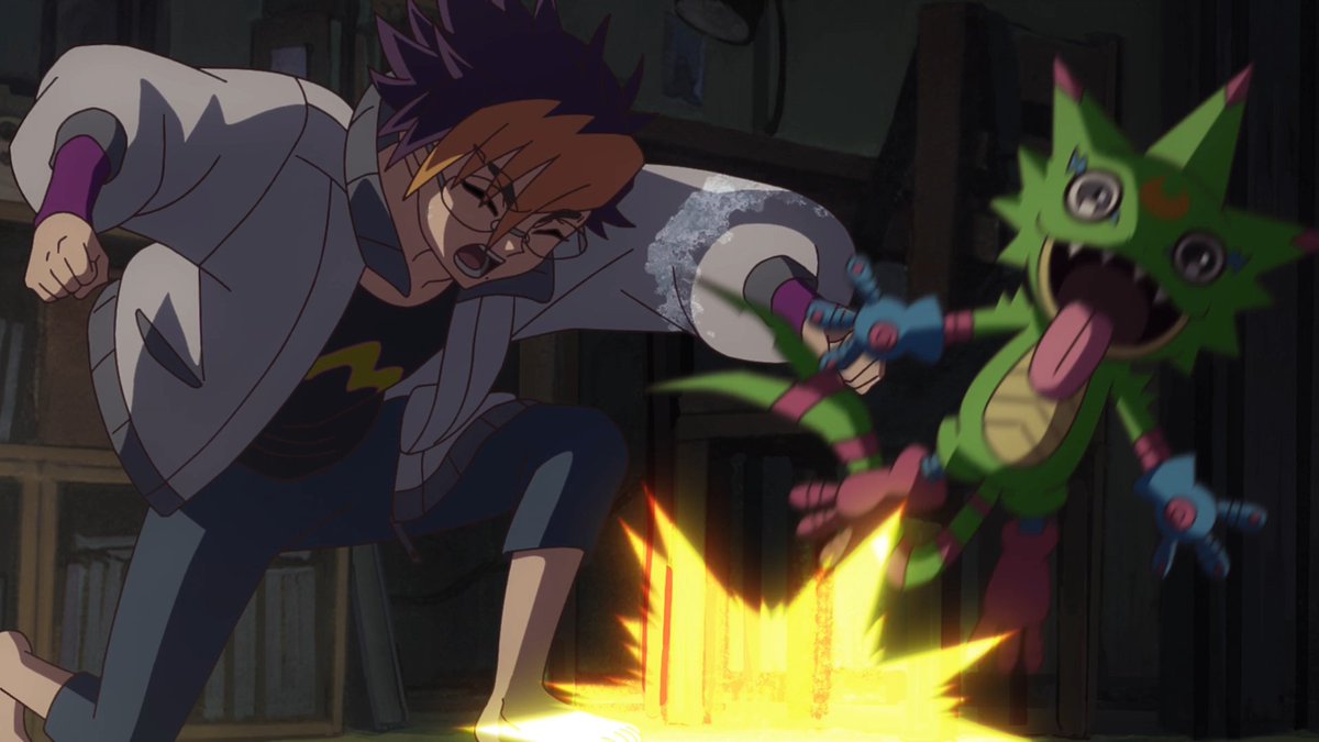 real_Tarulix's tweet photo. »DIGIMON BEATBREAK 01« Das sieht verdammt gut aus, aber davon mal abgesehen bin ich gespannt, wie sich die Story/der Plot entwickeln wird. Das war ein guter Einstieg, allerdings würde ich sagen, da wäre schon etwas mehr drin gewesen. Also für normale Verhältnisse zumindest mMn … https://t.co/sacoUHVsns