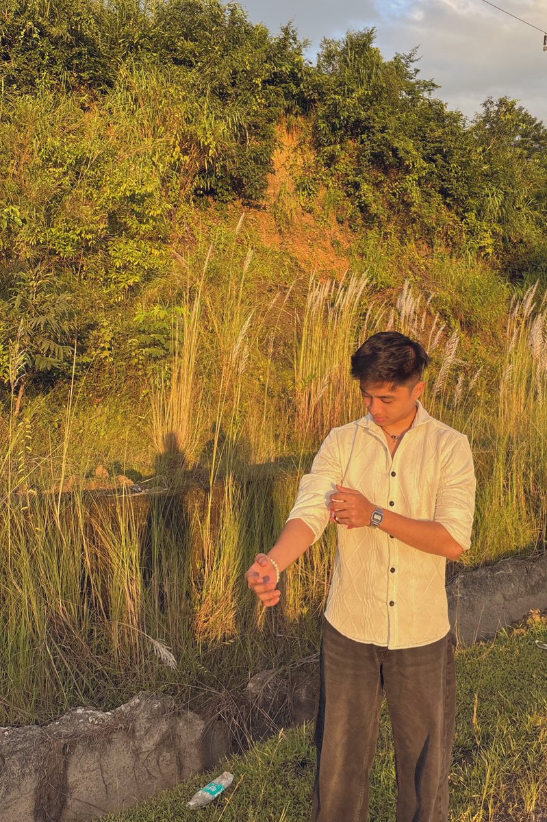 Not radiant in posing.