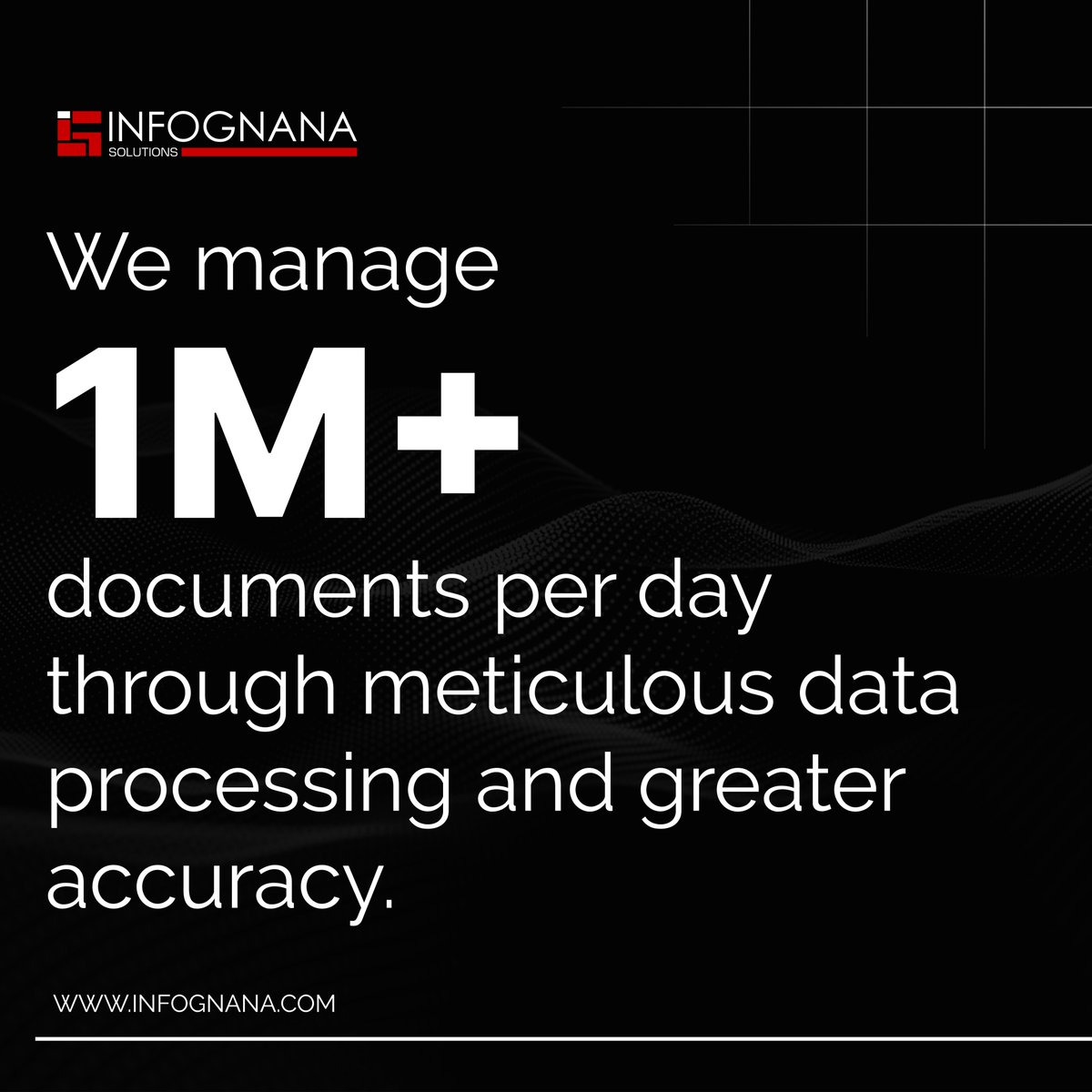 Infognana's tweet image. We make sure your content is accurate, well-organized, and visually consistent.
Talk to our data digitization expert now
Visit: bit.ly/3CjJ2ch
#DataProcessing #DataManagement #DataAnalytics #BigData #DataDriven #infognanasolutions