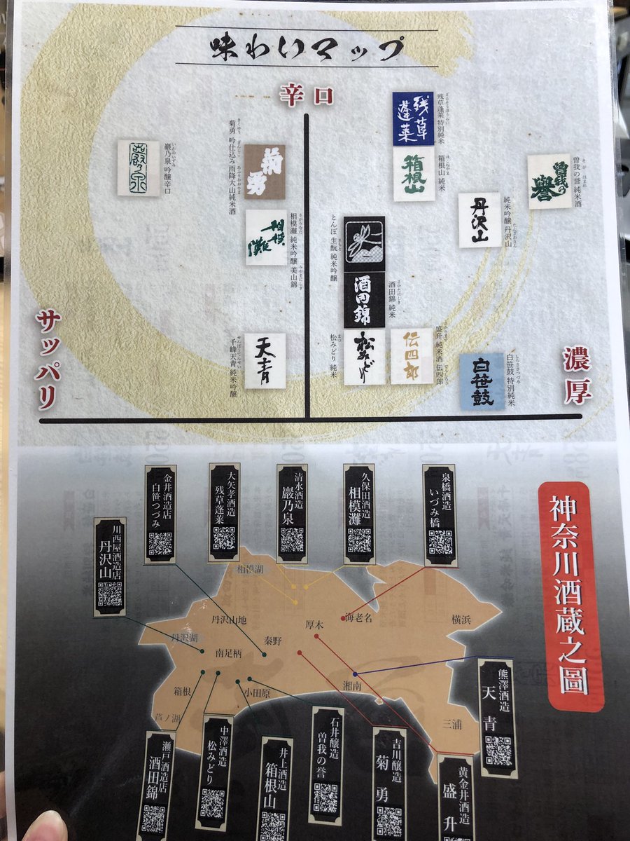 小田原で軽く食べてくかーと、お目当てのお店に向かう手前で角打ち発見。風呂上がり(なんのかんので4時間近く浸かってた)の身体に沁みますねぇ… 
