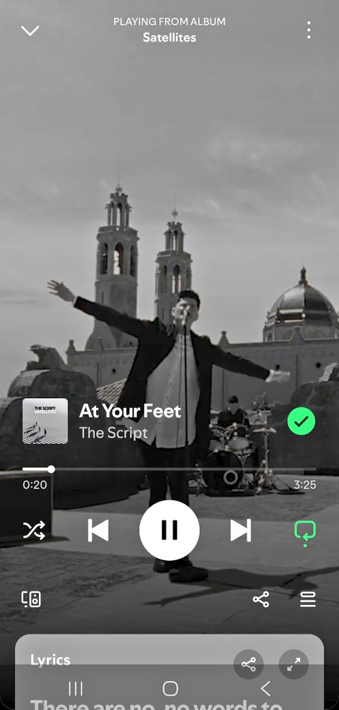 Sair_TS's tweet image. Hope everyone has a good week 🥰
Starting the week off with this beauty ❤️ #AtYourFeet #TheScript #TheScriptFamily @thescript
open.spotify.com/track/3e4kOIul…