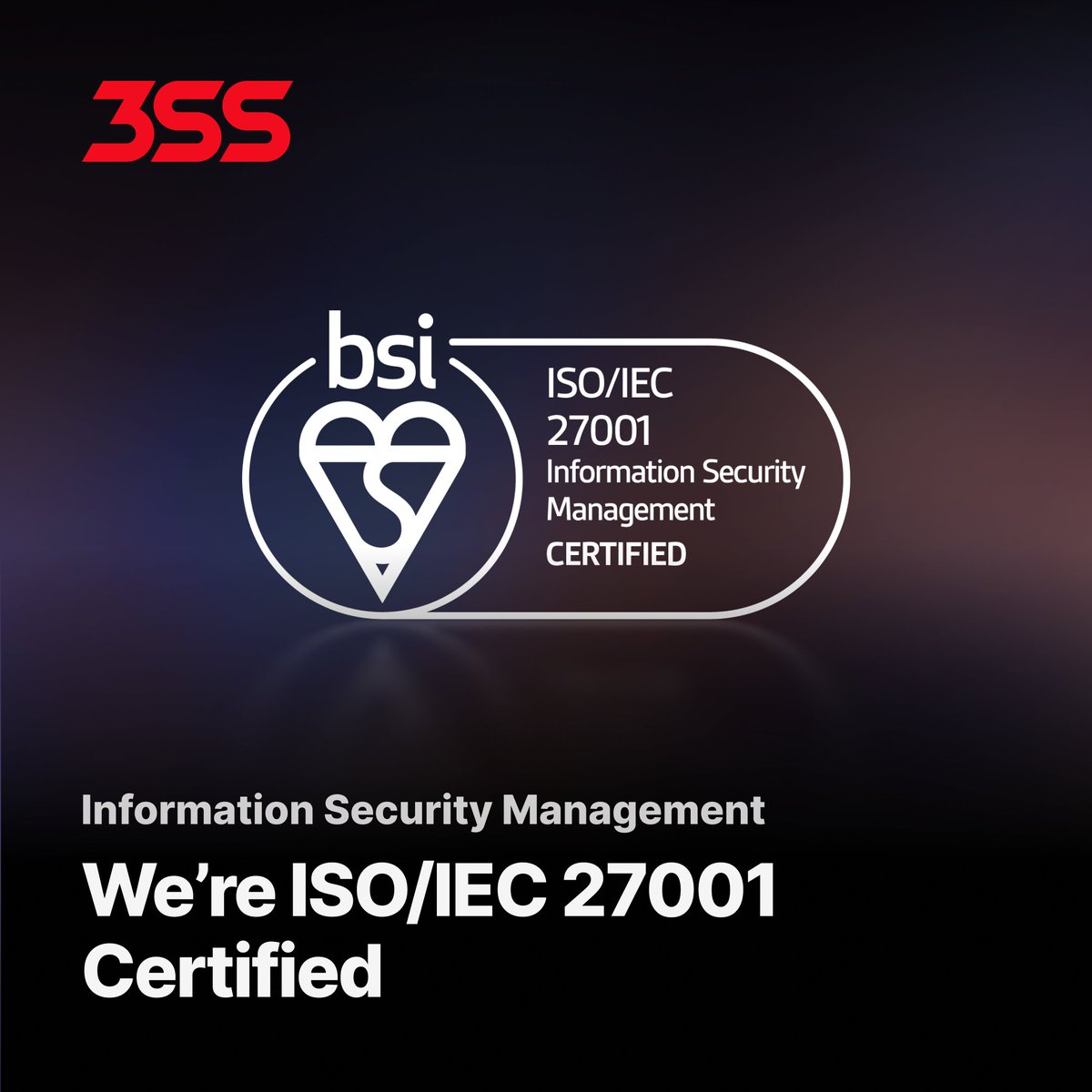 3ScreenSolution's tweet image. We&apos;re proud to announce that our 3Ready platform is now ISO/IEC 27001:2022 certified! 

This means simpler vendor checks, verifiable data protection, and a secure foundation for your business. 

Read more on our blog: eu1.hubs.ly/H0nyYZy0