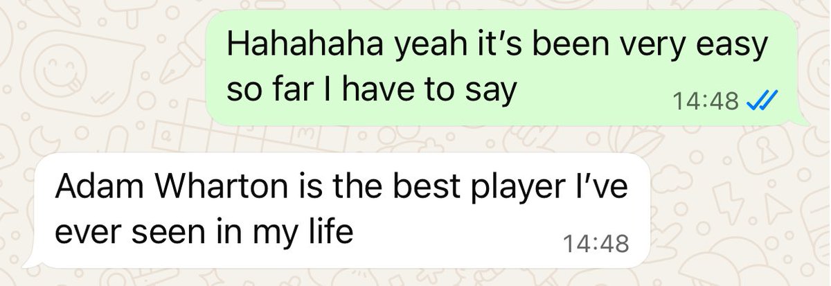 Everton mate of mine messaged me this at half time yesterday…