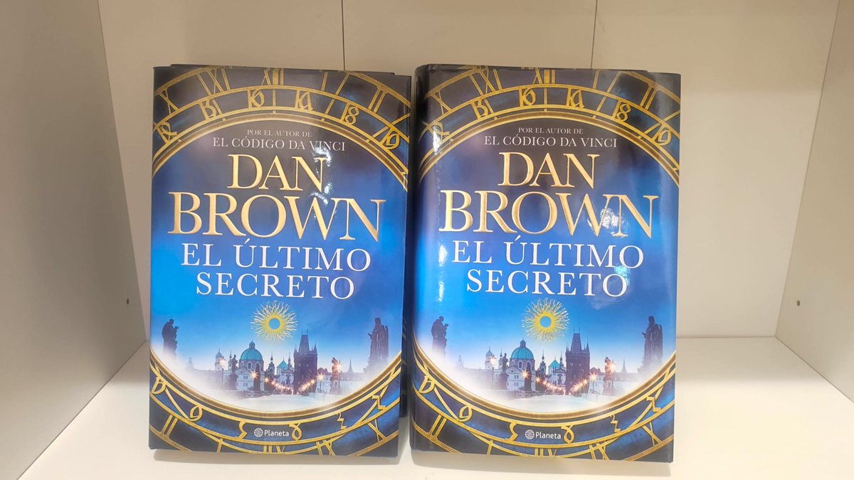 tororegalos's tweet photo. 💙 Novedades literarias 💙 YA DISPONIBLE!!! 

¿Hasta dónde llegarías por descubrir la verdad? 👀🤔 Acompaña a Langdon por la mística Praga y desvela El Último Secreto de Dan Brown. 

#novedadesliterarias #librosrecomendados #lectura #librosymaslibros https://t.co/mbCCyfKO8a