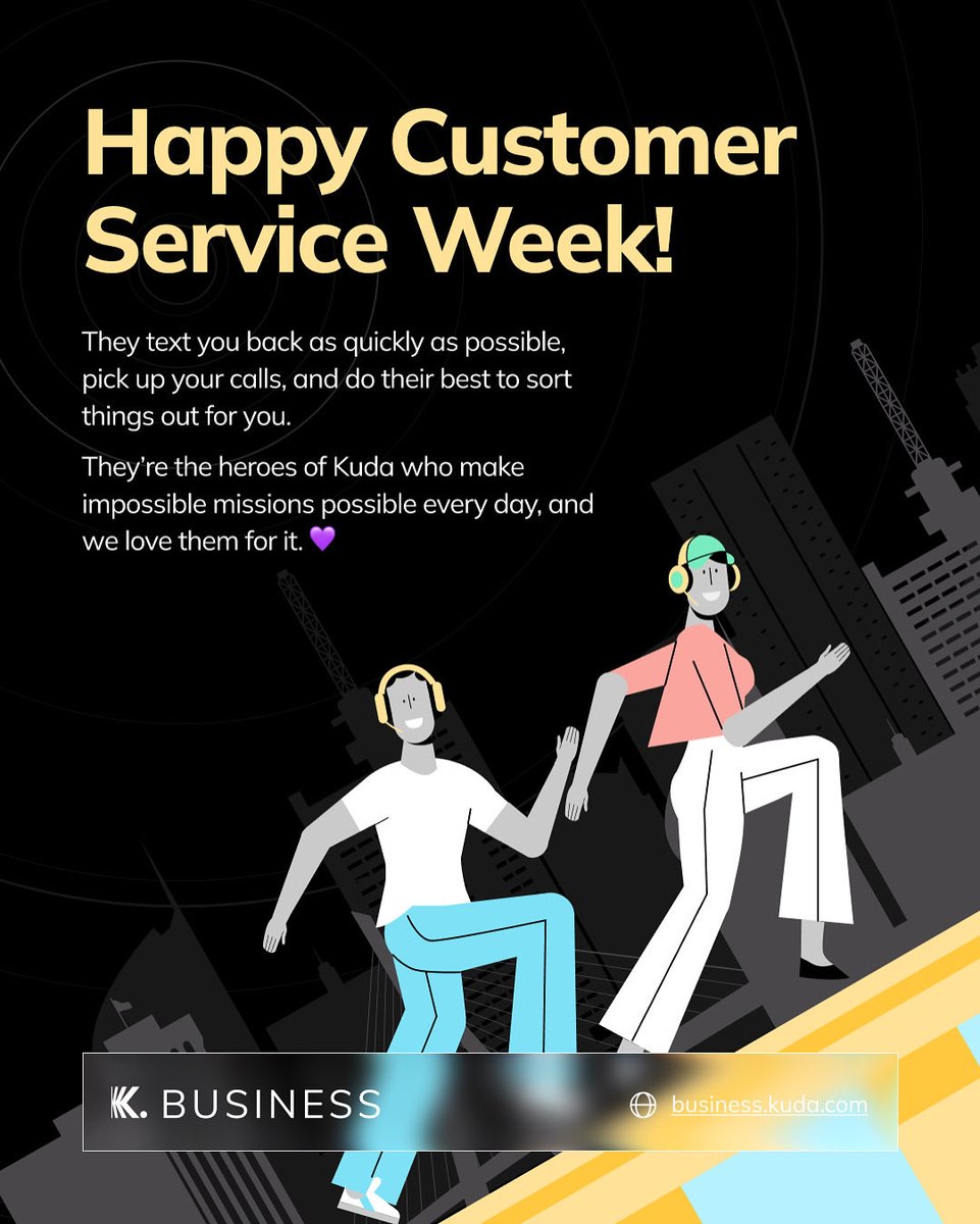 kudabusiness's tweet image. Here's to the heroes who make it possible, every single day. 💜
