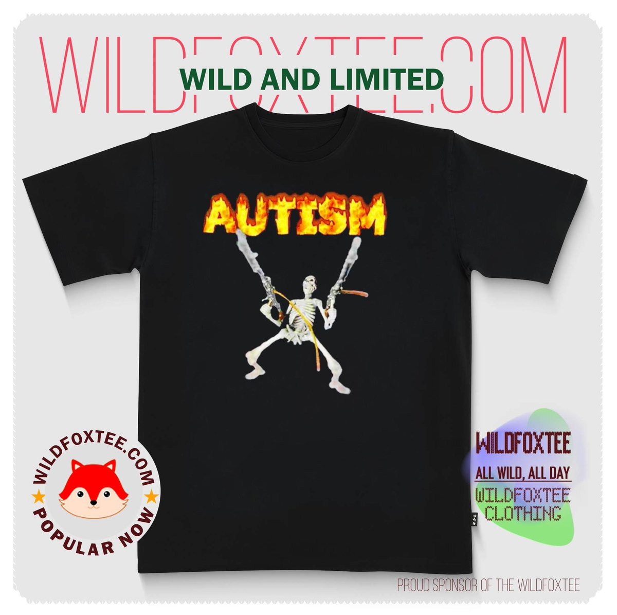 wildfoxtee's tweet image. Greta Thunberg Autism Skeleton Meme Shirt Greta meme goes skeleton style 💀 Bold, weird, unforgettable.
👉 wildfoxtee.com/product/greta-…
#MemeTee #Wildfoxtee