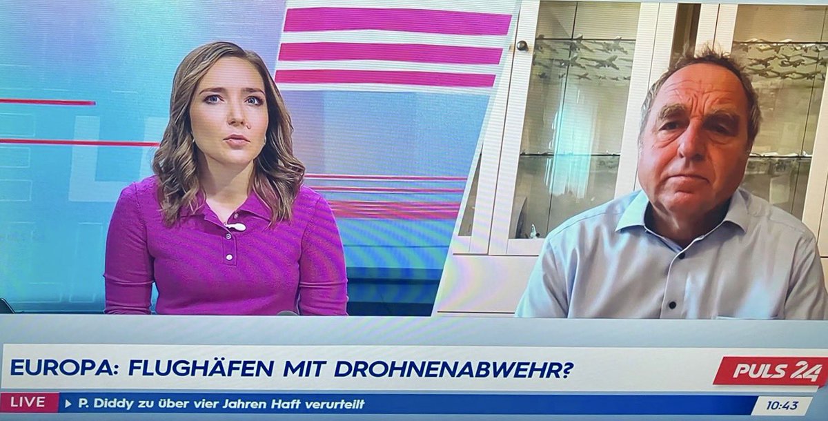 HofmannAviation's tweet image. #TVwork today with Puls 24 about flying drones and the impact for airlines and airport.

#hofmannaviation #luftfahrtexperte @IATA @EASA