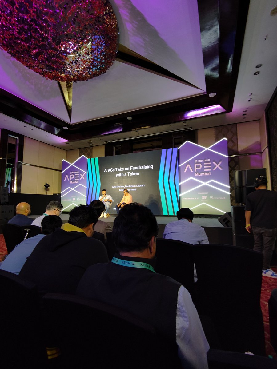 grapeprotocol's tweet image. The overall impression I have on Solana APEX Mumbai is very much dev focused, with a blueprint on how to launch your business and dapp on Solana.