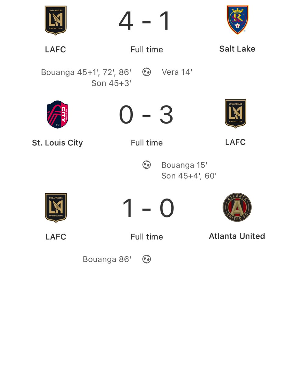 🇬🇦🤝🇰🇷 LAFC have scored 18 goals in their last seven games and ALL 18 Have come from either Denis Bouanga or Son Heung-min!