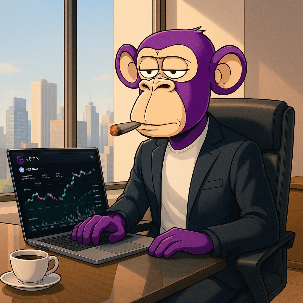 mztaaustin's tweet image. GM CT ☕️✨
New week, new energy, and the market is already heating up. 🔥
While others are still waiting for signals, I’m already trading on @0xVDEX where every move feels like a bullish setup. 📈
Zero gas, no limits, full control.
That’s how real DeFi is supposed to be, fast,…