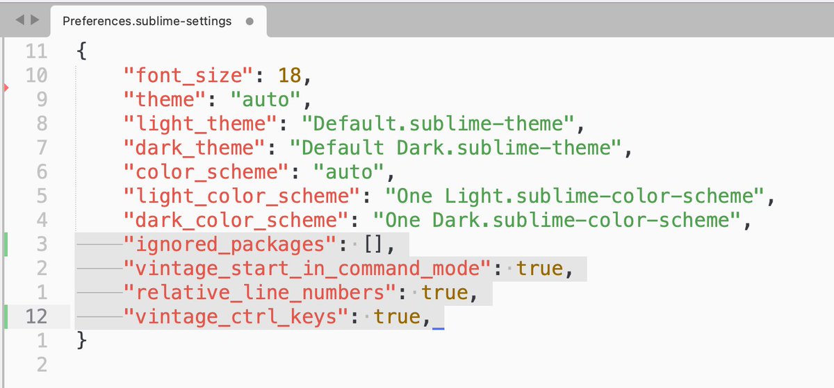 TIL those are four most important settings to set in Sublime Text