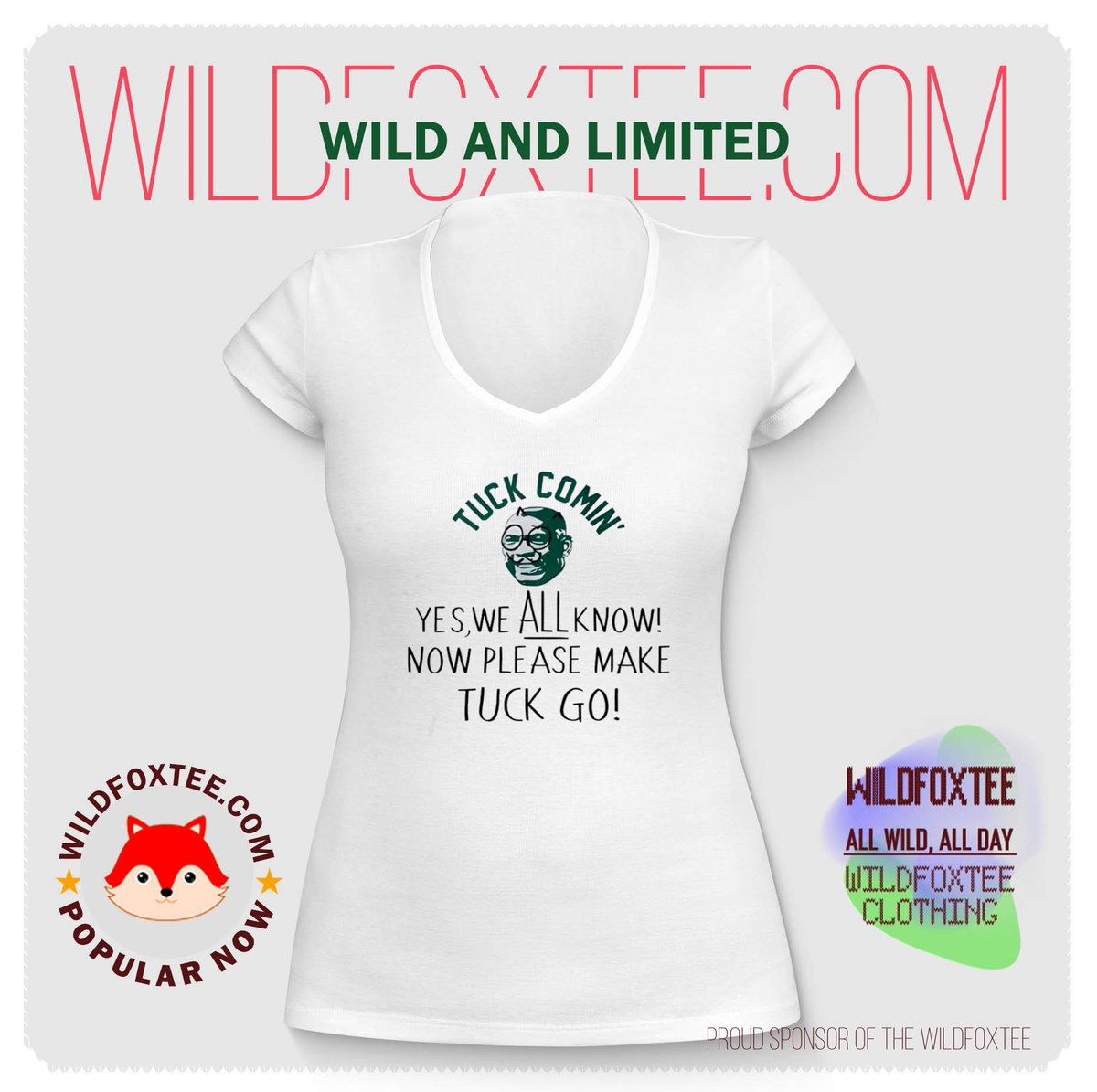 wildfoxtee's tweet image. Tucker talk overload 😅 This Yes We All Know Now Please Make Tuck Go shirt says it all.
Tuck Cpmin’ yes we all know now please make tuck go shirt
👉 wildfoxtee.com/product/tuck-c…
#MemeTee #Wildfoxtee