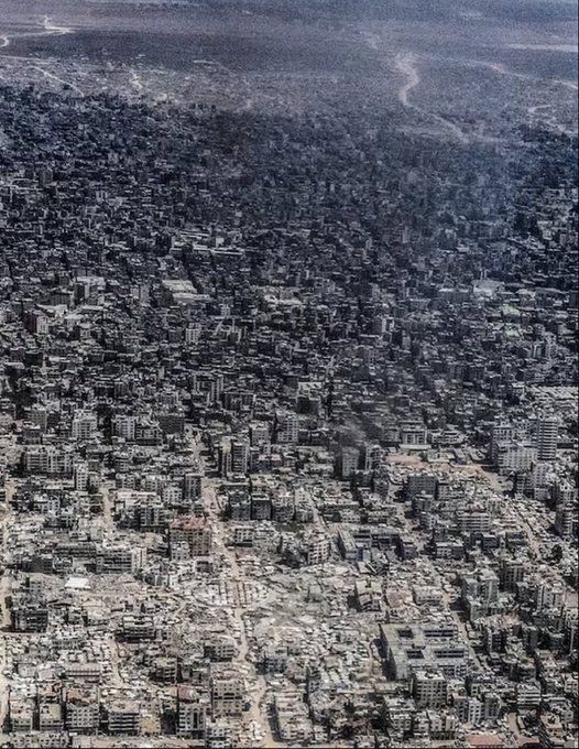 In Gaza, the West has already established the dystopia that the very darkest fantasies about humanity's future have envisioned. If it is not stopped there, it will envelop the whole planet like a cancer. Palestine must be free.