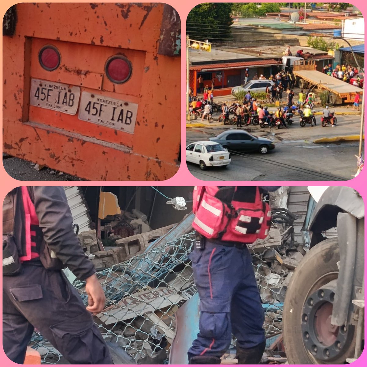 HectorAcosta312's tweet photo. El Día Miércoles 01/10/25 Una Gandola se extreyo con locales Ubicados en la Panamericana sector los Semáforos, Hasta los momentos El Dueño de la Gandola no se ha hecho responsable por los Daños ocasionados a los locales que fueron dañados. 
@atarrayaoficial @pedrolucas82 https://t.co/hrujCAOaQd