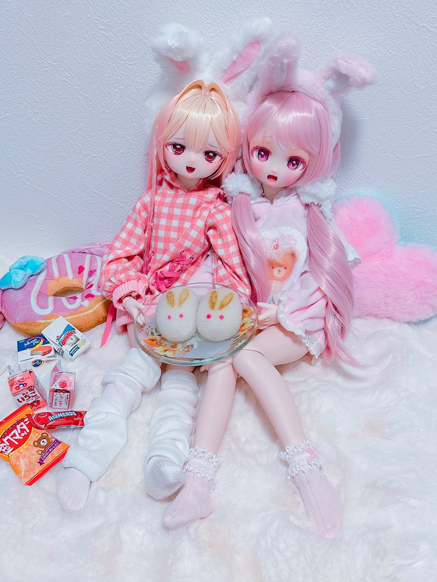 paru_su_'s tweet image. 🍎🐰🐰🍑💕
お月見ぱーてぃー🌕✨

#おぺちゃんこ
#まみっ子
#うちのこかわいい