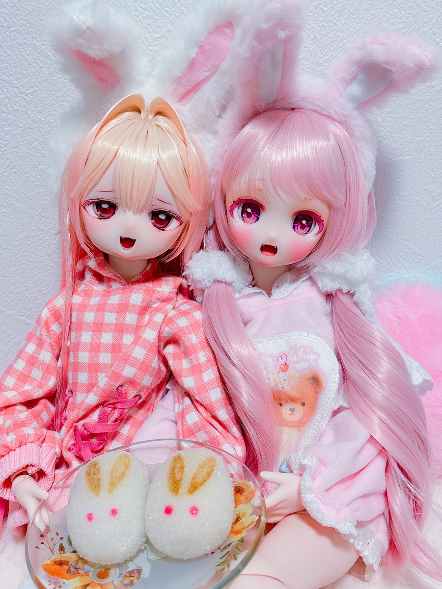 paru_su_'s tweet image. 🍎🐰🐰🍑💕
お月見ぱーてぃー🌕✨

#おぺちゃんこ
#まみっ子
#うちのこかわいい