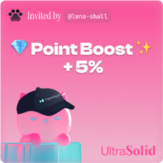 luna_shall's tweet photo. 😼 Don’t miss UltraSolid’s Pioneer Event! Boost your point multiplier and start farming smarter✨
Join UltraSolid 👉  https://t.co/CQsV539xsN #UltraSolid #PioneerProgram #veDEX https://t.co/KVCTg2cMnd